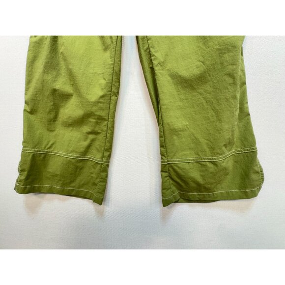 Alpine Design Womens Capri Pants Size L Green Outdoors Lightweight Stretch - Picture 6 of 13